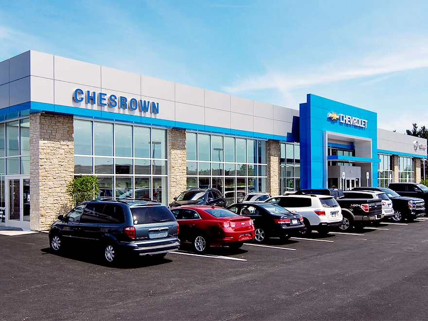Chesrown Chevrolet Buick GMC auto dealership construction finished picture 1