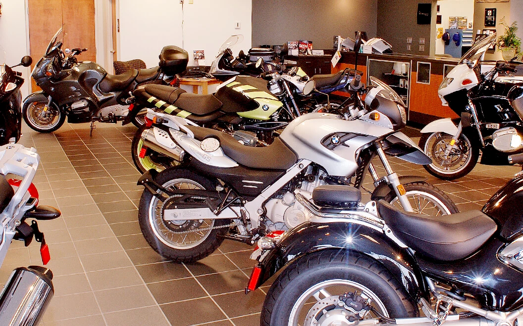 BMW Motorcycles of Columbus Retail commercial construction finished picture 2